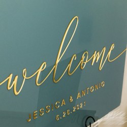 cartello benvenuto acrilico UV+3D (6)